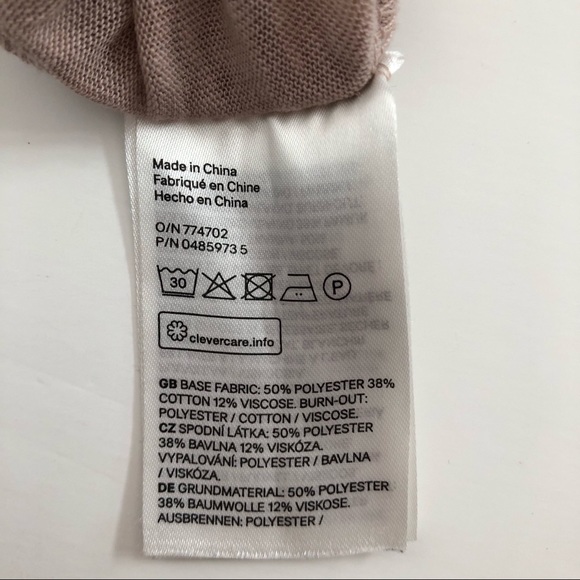 3 for $28🌼 H&M Basic Mauve pink short sleeves t-shirt - Picture 7 of 9